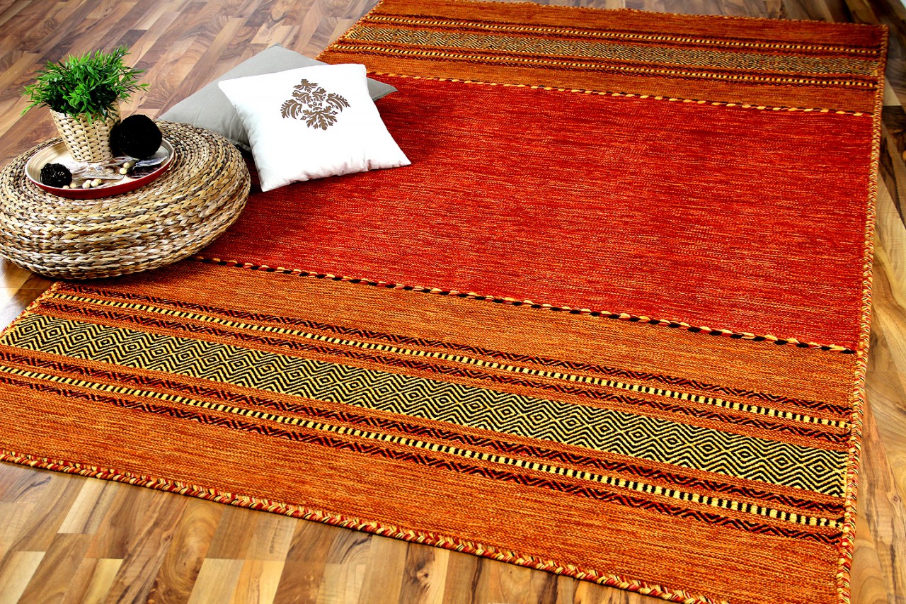 teppich wohnzimmer natur:Natur Teppich Kelim Navarro Terrakotta teppich wohnzimmer natur:Natur Teppich Kelim Navarro Terrakotta