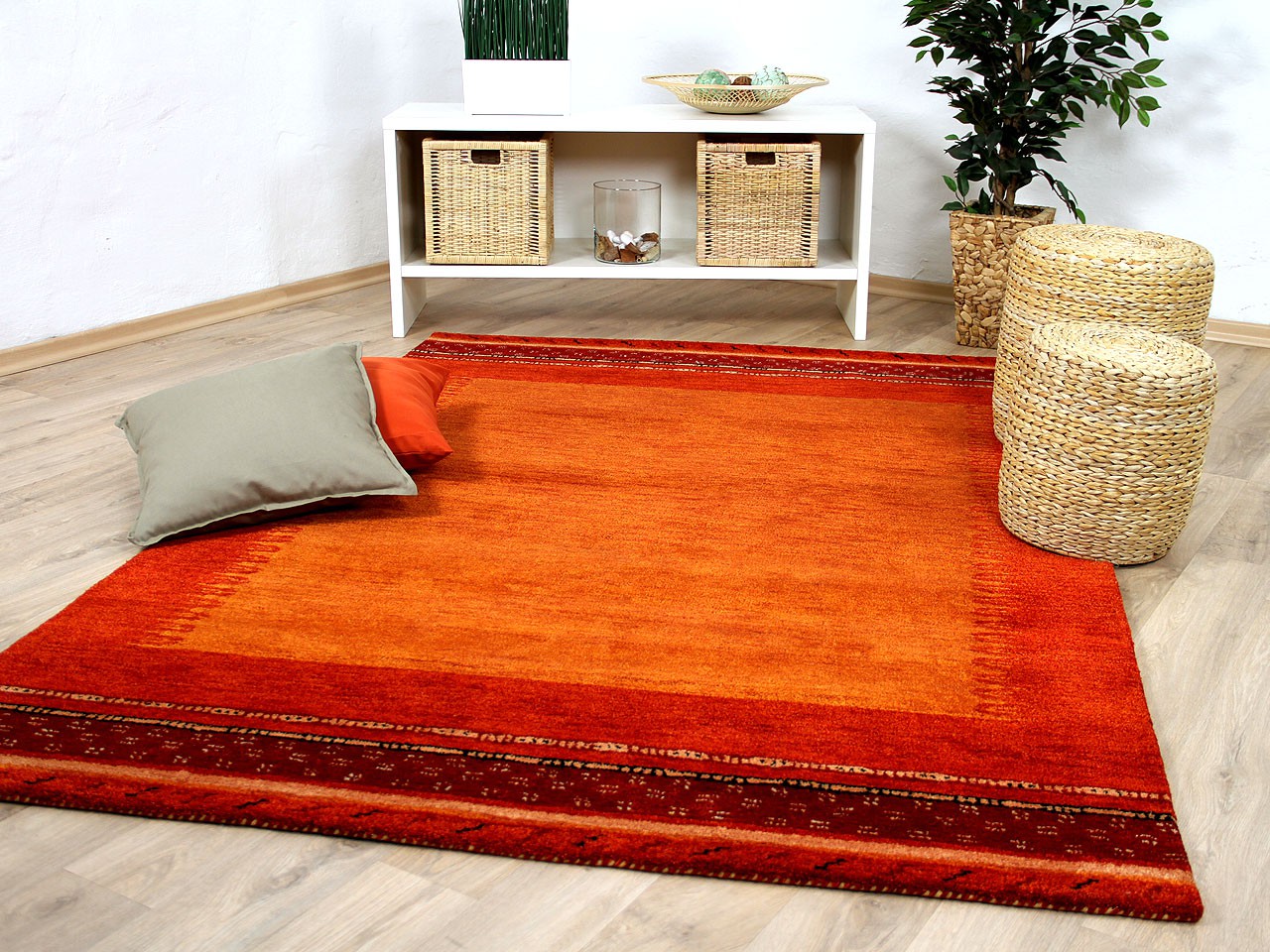 teppich wohnzimmer natur:Natur Teppich Indo Gabbeh Esta Rot Classic teppich wohnzimmer natur:Natur Teppich Indo Gabbeh Esta Rot Classic