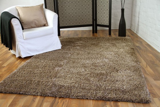 Hochflor langflor shaggy teppiche in beige und naturfarben