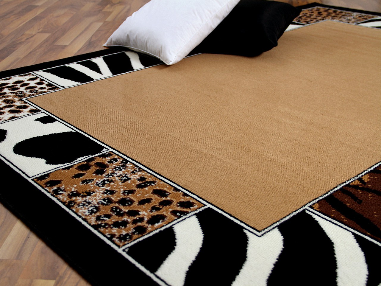 Teppich Trendline Afrika Bordüre Beige in 4 Größen Teppich Trendline Afrika Bordüre Beige in 4 Größen